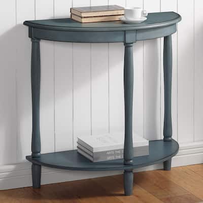 Landree Country 28-inch Wood 1-Shelf Entryway Table by Furniture of America