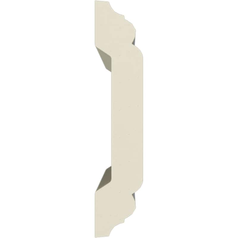 7/8"H x 1/2"P x 94 1/2"L Classic Panel Moulding