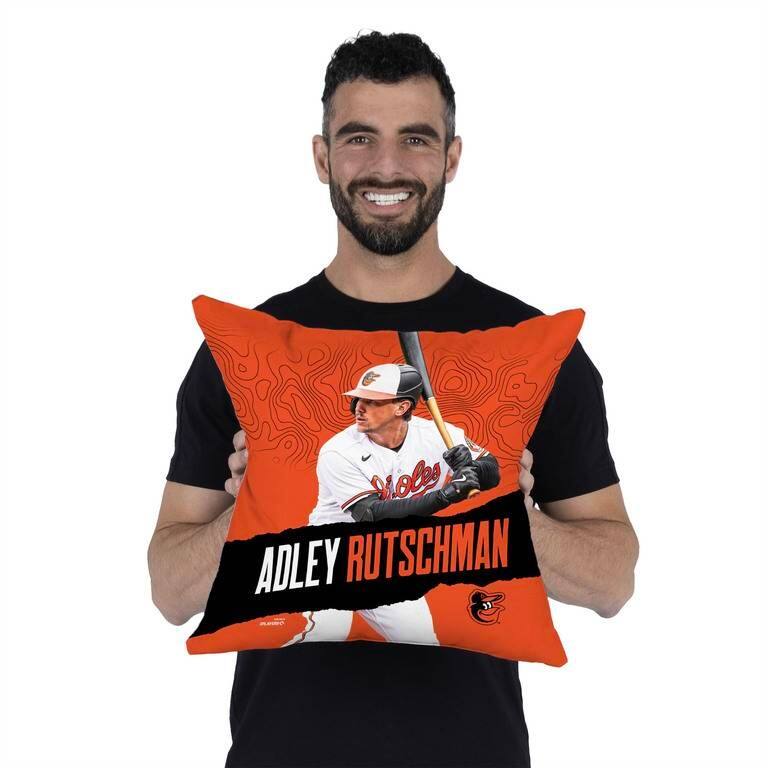 MLB Baltimore Orioles Player 18 Inch Throw Pillow