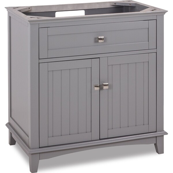 Jeffrey Alexander VN-SAV-36-NT Savino 35" Single Free Standing Wood Vanity Cabinet Only