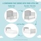 preview thumbnail 5 of 3, Dream On Me Grace 5 in 1 Convertible Crib - Pebble Grey