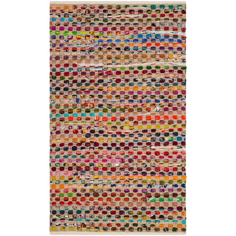 SAFAVIEH Handmade Cape Cod Wiebke Coastal Jute Rug