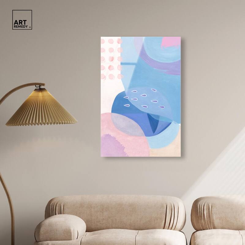 Doll Memories - Pretty Blue II Acrylic by Art Remedy, Ready to Hang