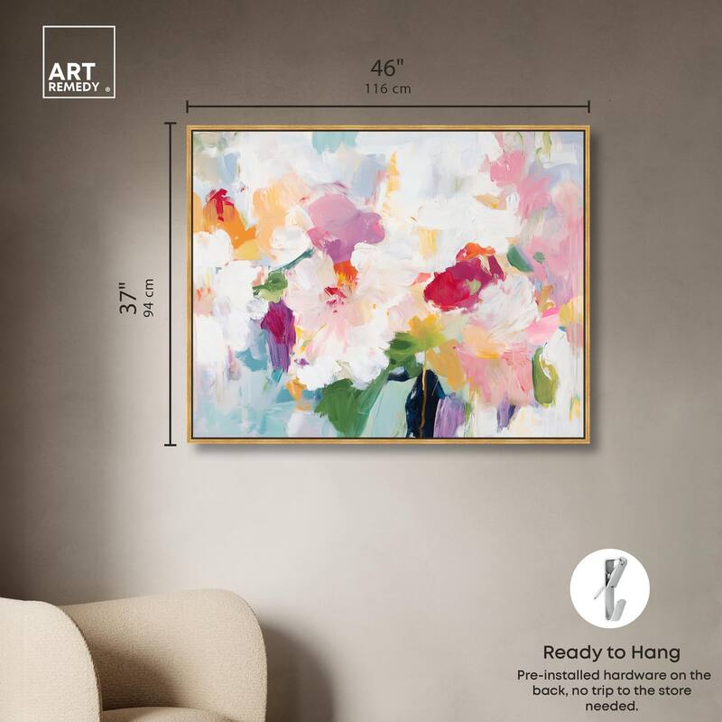 Bold Brushstroke I Canvas by Art Remedy