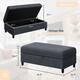 Futzca Modern L-shaped Convertible Sectional Sofa w/ Reversible Chaise