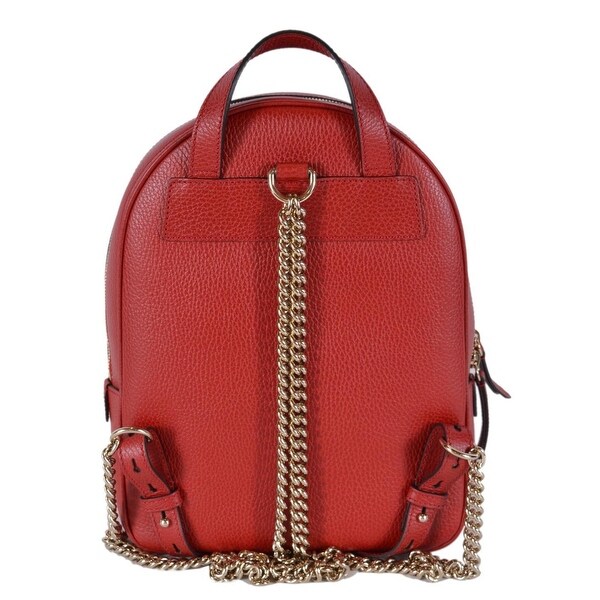 gucci backpack with chain straps