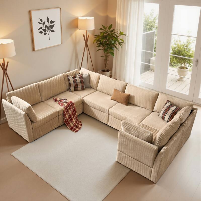 OVIOS Nordic Style Corner Sofa​