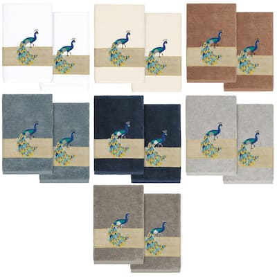 Authentic Hotel and Spa Turkish Cotton Penelope 2PC Hand Towel Set