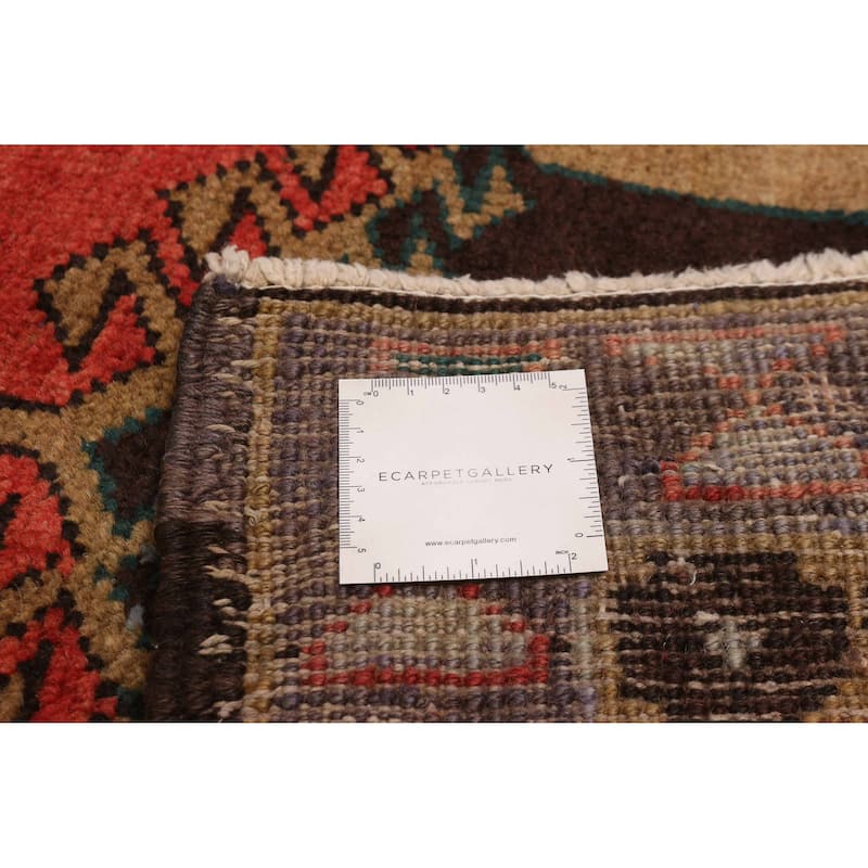 ECARPETGALLERY Hand-knotted Konya Anatolian Red Wool Rug - 3'6 x 10'2