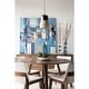 preview thumbnail 1 of 5, Aurelle Home Round Solid Walnut Mid-Century Dining Table - 47"