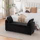 preview thumbnail 43 of 48, Storage Bench for Bedroom, 60" End of Bed Bench for King Size Bed Modern Upholstered Long Bench with Tufted Arm