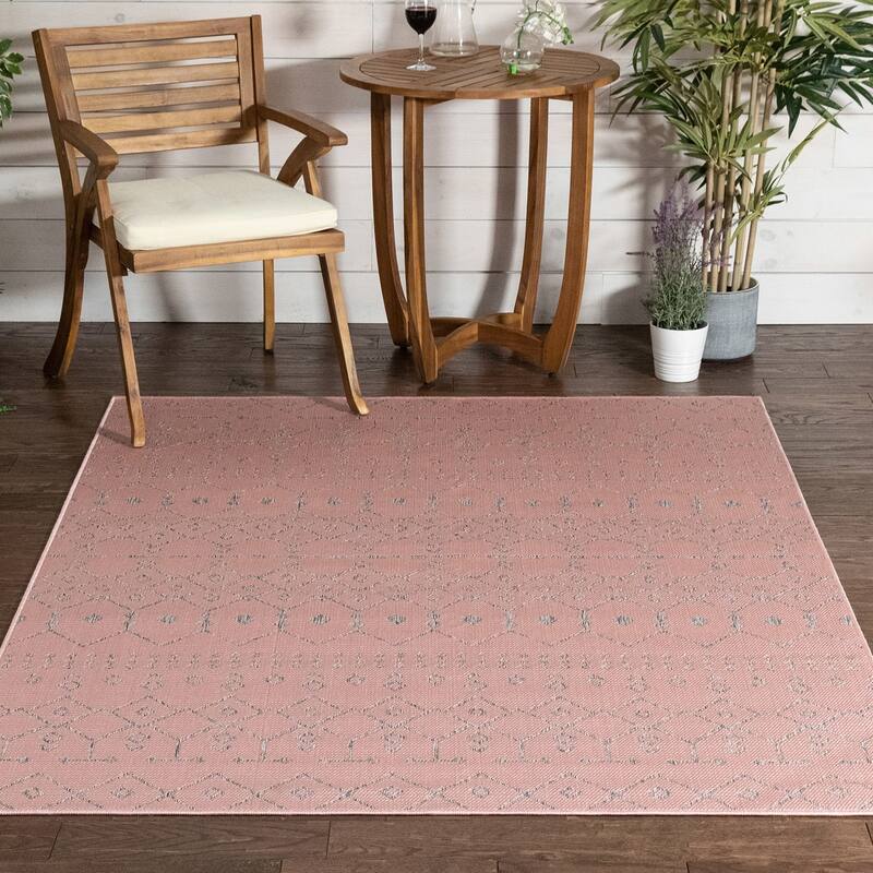 Well Woven Medusa Nord Indoor Outdoor Area Rug