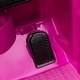 preview thumbnail 8 of 7, 12V Pink Police Car Ride-On for Kids: Parental Remote Control, Siren, Flashing Lights & Music