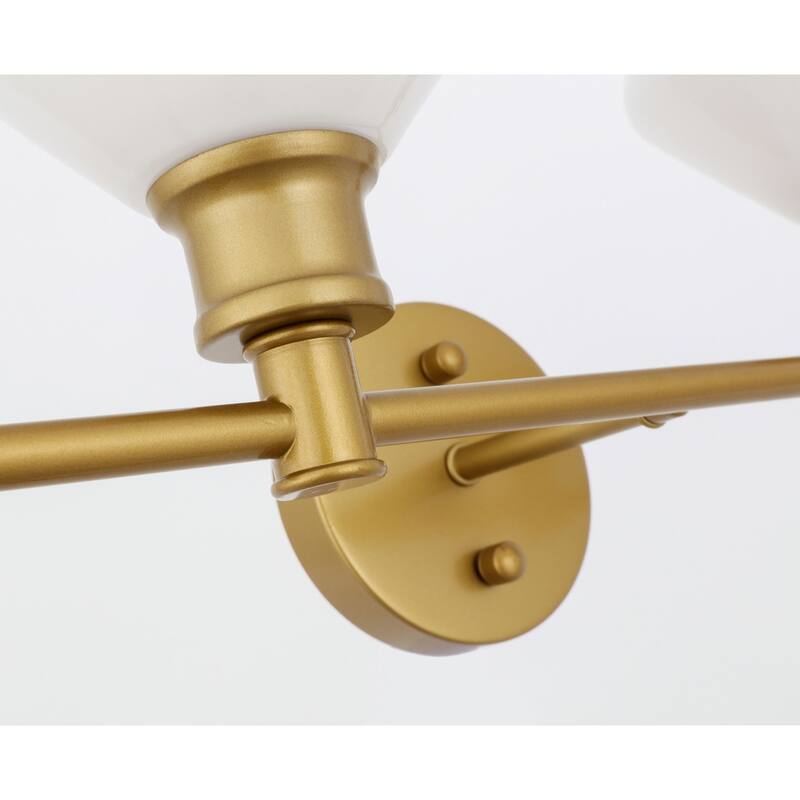 Gerald 2-Light Wall Sconce - 19.1/10.2 - 19.1/10.2