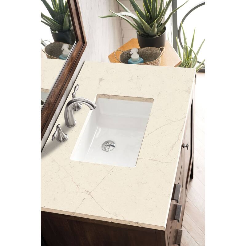 James Martin Vanities Addison 36" Single Basin Hardwood Vanity Set