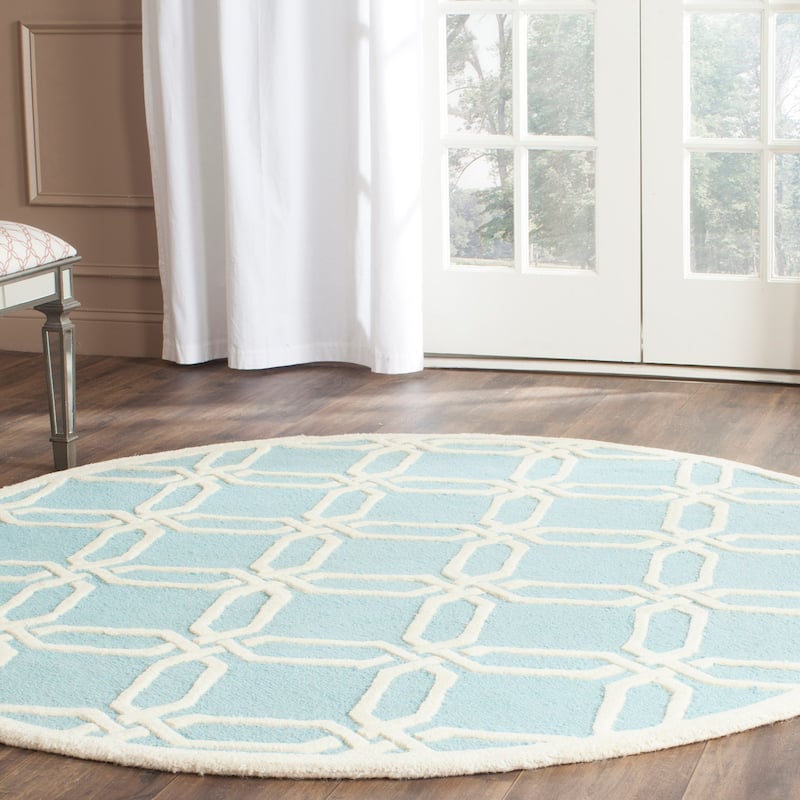 SAFAVIEH Handmade Cambridge Nhung Modern Moroccan Wool Rug