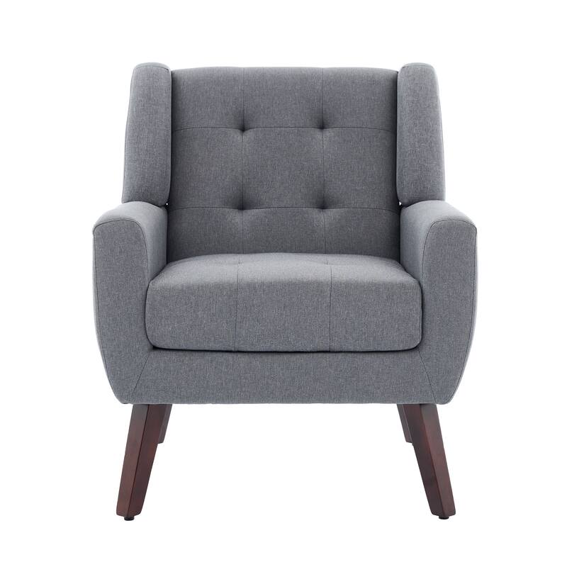 Set of 2 Tufted Upholstered Accent Armchair