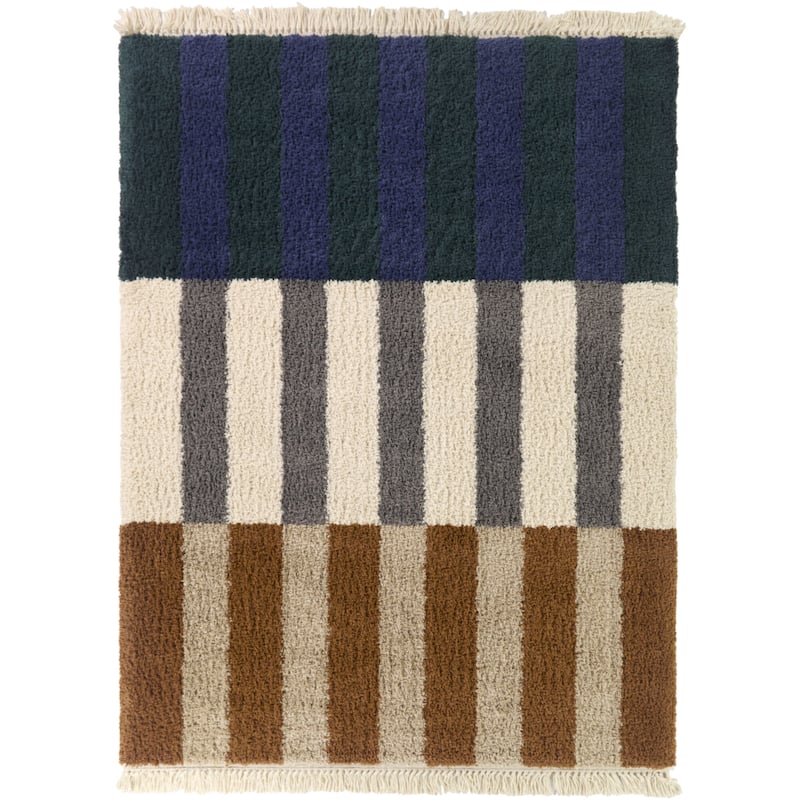Antonetta Geometric Stripe Area Rug