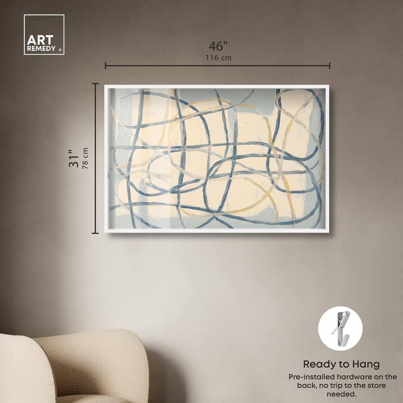 Unbroken Line I Shadowbox by Art Remedy