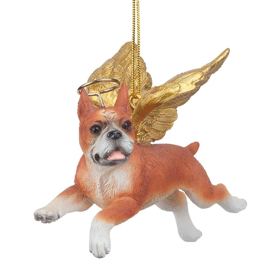 dog angel ornament