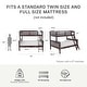 preview thumbnail 9 of 15, Avenue Greene Hamilton Twin over Full Wood Bunk Bed