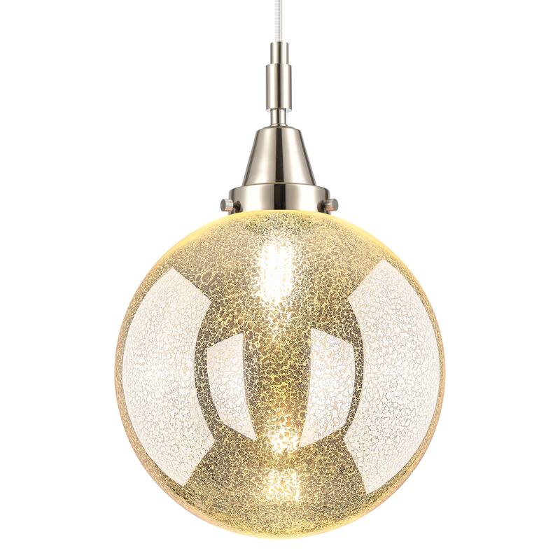 Innovations Lighting 447-1P-G208-10 Beacon 10" Wide Cord Hung Mini - Polished Nickel