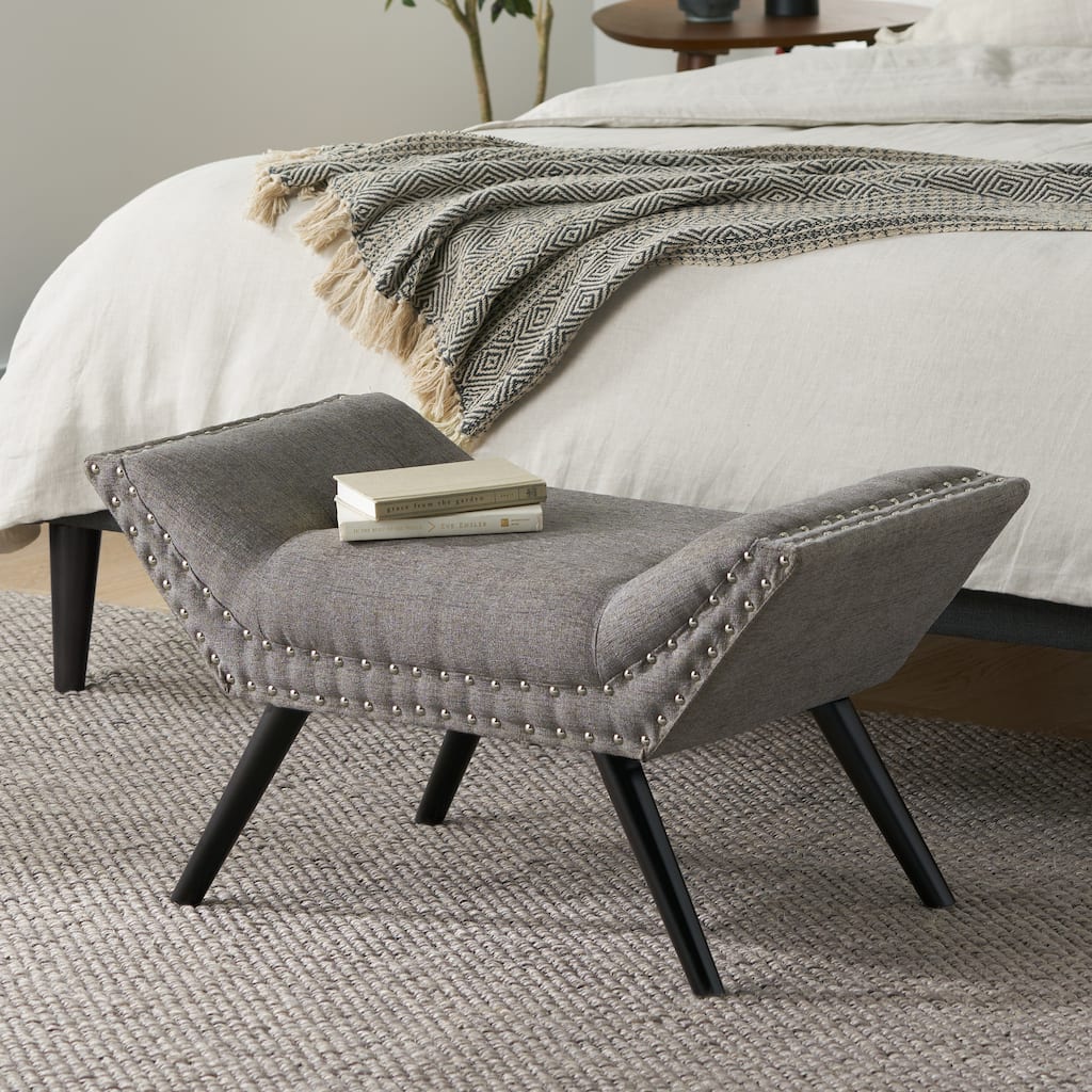 Christopher Knight Home Rosalynn Tufted Fabric Ottoman Bench – Stylish and Multi-Functional