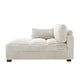 preview thumbnail 53 of 174, 41" W Plush Corduroy Chaise Lounge with Pillows