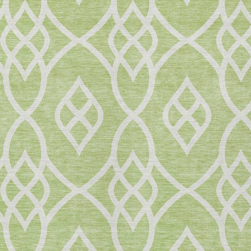 HomeRoots Trellis Transitional Rectangle Outdoor Rug