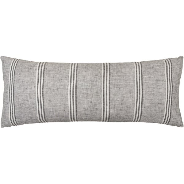 Eesha Thin Striped Neutral Lumbar Pillow On Sale Bed Bath & Beyond