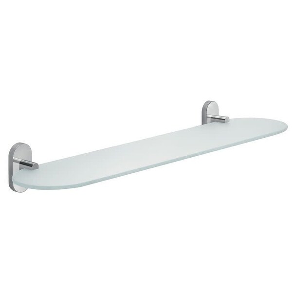 Nameeks 5319-60 Gedy Febo 21" Wall Mounted Bathroom Shelf - Polished Chrome