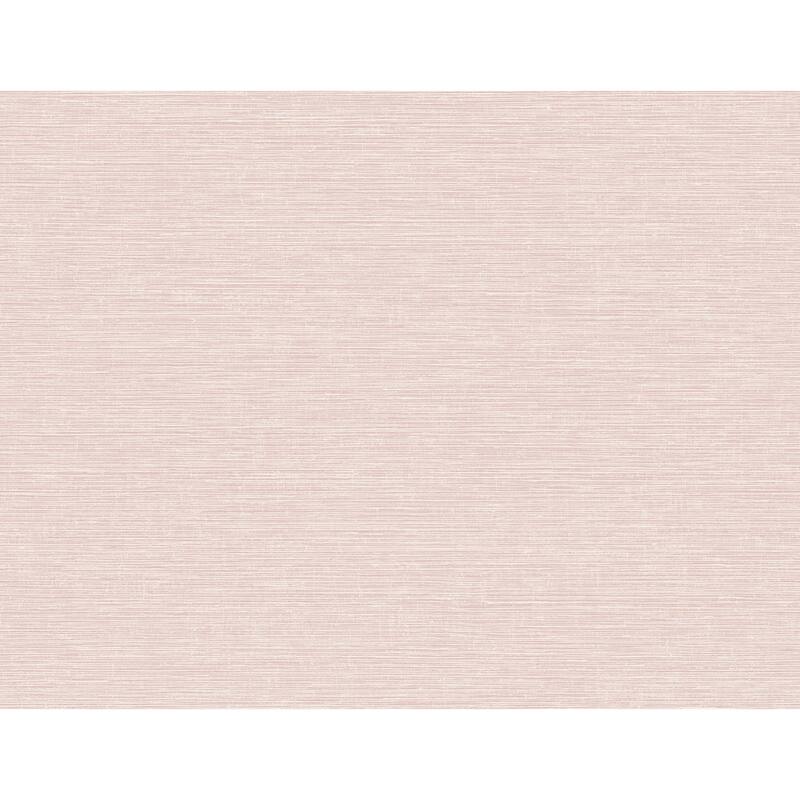 A-Street Prints Tiverton Blush Faux Grasscloth Wallpaper