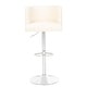 preview thumbnail 22 of 28, SAFAVIEH Couture Zayna Adjustable Barstool. - 21.3"x22.1"x44.1"
