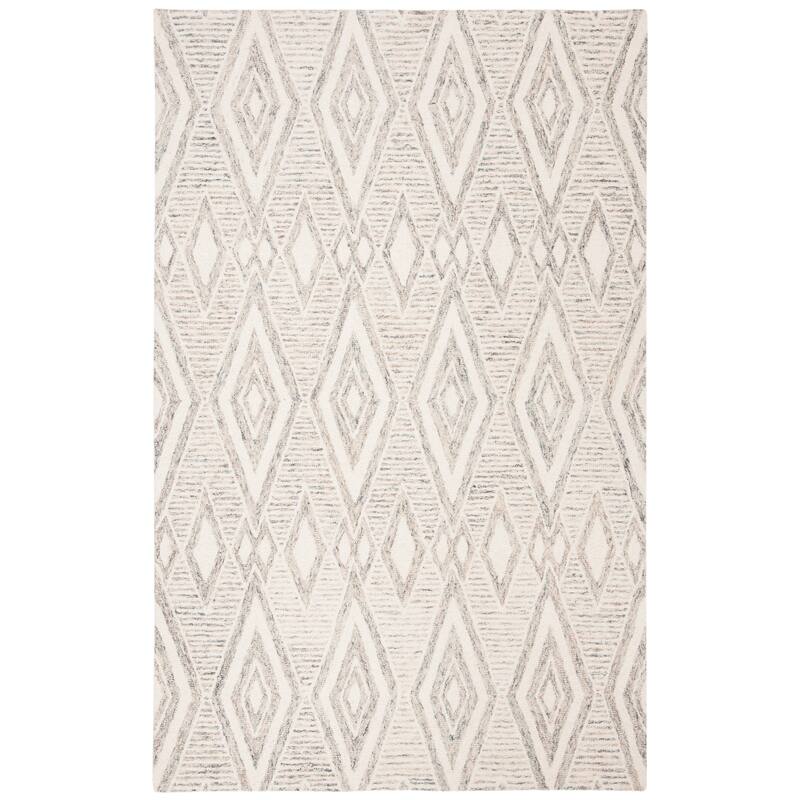 SAFAVIEH Handmade Micro-Loop Eduartina Wool Rug