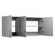 preview thumbnail 7 of 31, Prepac Elite 54 inch Wall Cabinet - 54 Inch