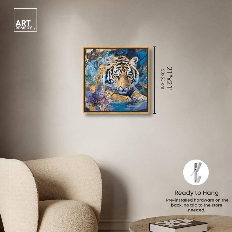 King of the Jungle Canvas by Art Remedy