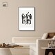 preview thumbnail 29 of 60, Bebop II Black Art Canvas Print by Art Remedy