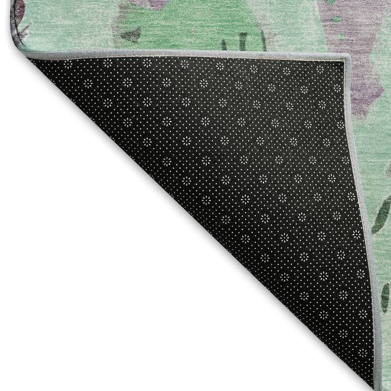 Premium Washable Super Soft Abstract Fragments Mayfield Rug
