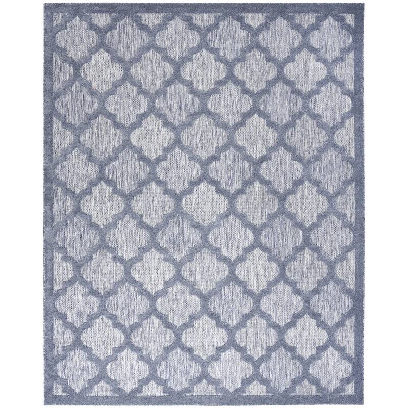 HomeRoots Contemporary Rectangle Outdoor Rug - 9' X 12'