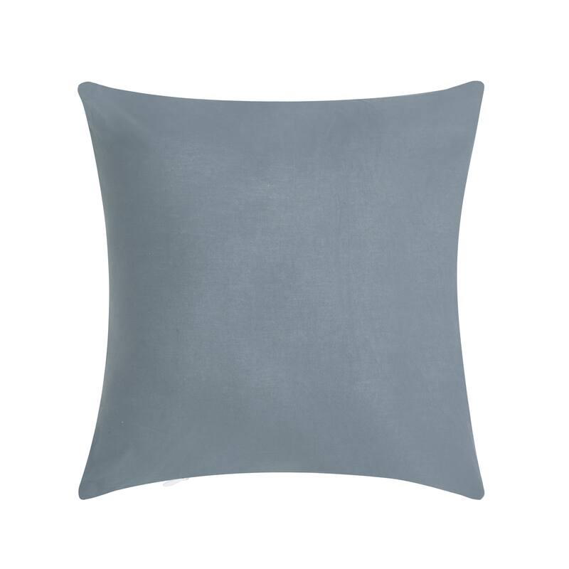 Valencia 20" Square Quilted Decorative Throw Pillow