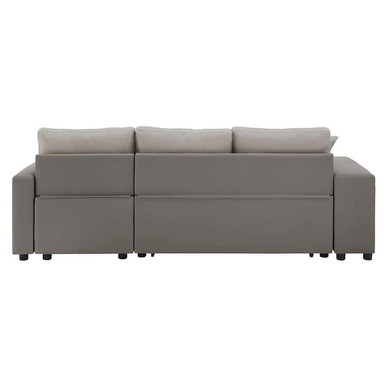 Lorca 2-tone Convertible Sofa with Storage by iNSPIRE Q Modern