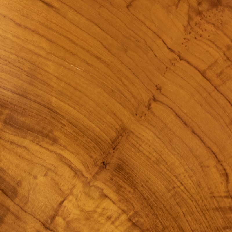 Handcrafted Live Edge Teak Irregular Coffee Table Accent Side Table