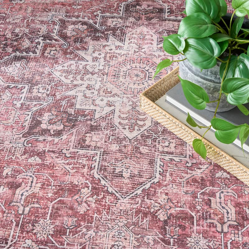 Nourison Washables Indoor only Persian Area Rug
