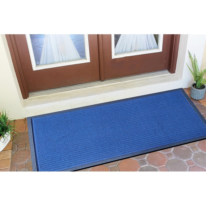 A1HC New Durable and Versatile Polypropylene Rubber Door Mat All Weather Inside Outside Door Mat