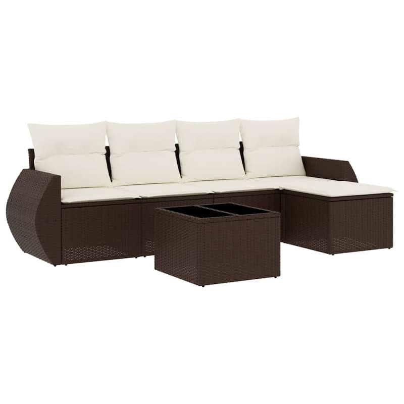 vidaXL Garden Sofa Set - 21.7 x 21.7 x 14.6
