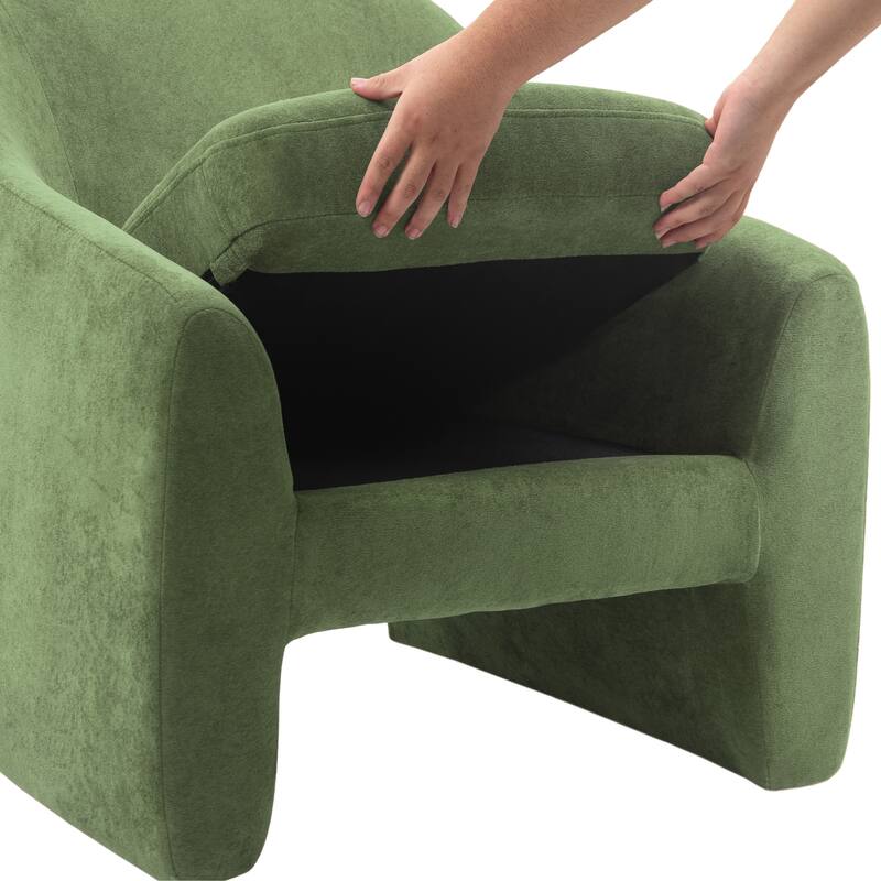 2 Set Oversized Armchair Modern Upholstered Accent Chair