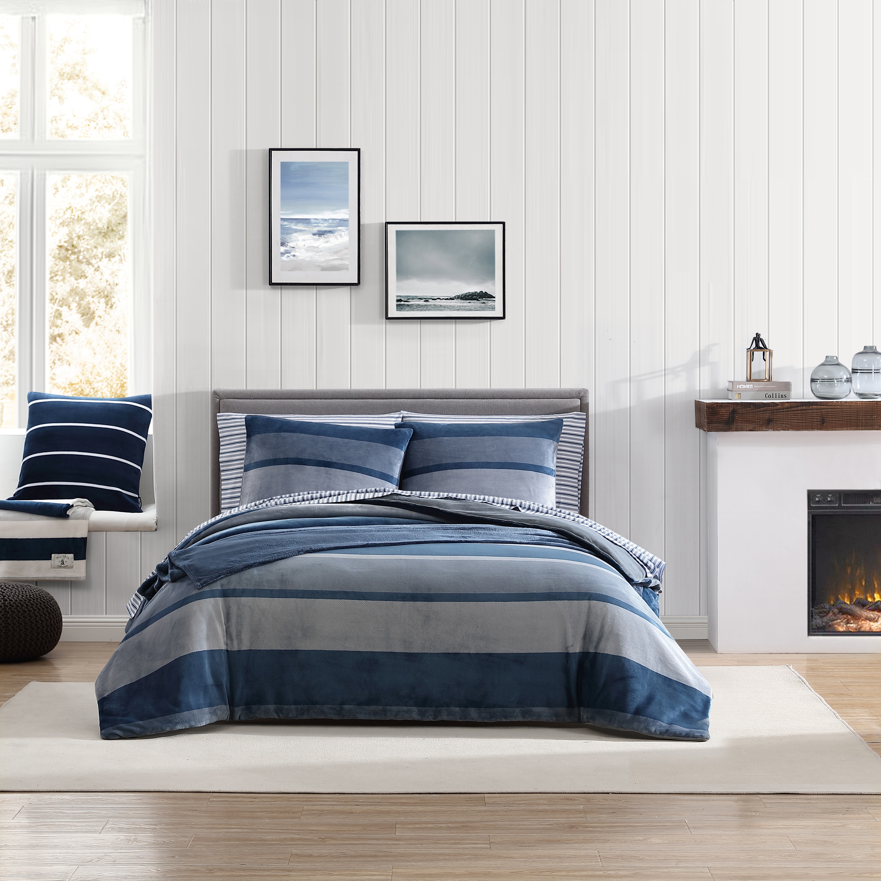 Nautical & Coastal, Top Rated Reversible Comforters and Sets - Bed Bath &  Beyond