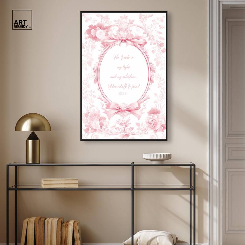 My Light Pink Canvas by Art Remedy