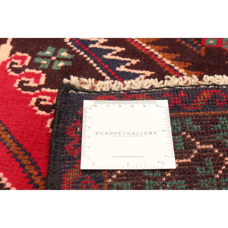 ECARPETGALLERY Hand-knotted Teimani Brown Wool Rug - 3'7 x 6'9