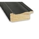 preview thumbnail 6 of 27, Beveled Wood Wall Mirror - Rustic Pine Black Narrow Frame